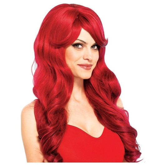 Wig - Long Wavy Red