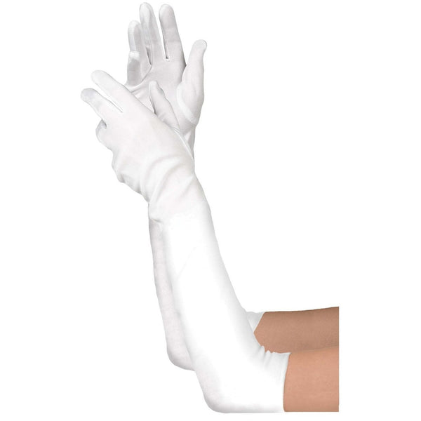 Long White Gloves - Child