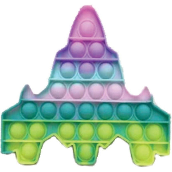 Loot - Pop It Fidget Toy Pastel Spaceship