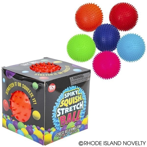 Loot - Squish Gummi Ball Spiky Stretch 4"