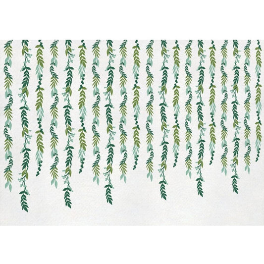 Love And Leaves Canvas Backdrop