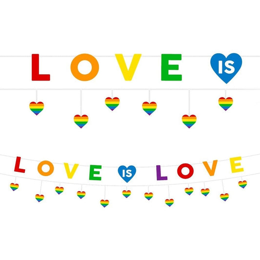 Love Is Love Letter Banner Pack