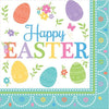 Lovely Easter Beverage Napkins