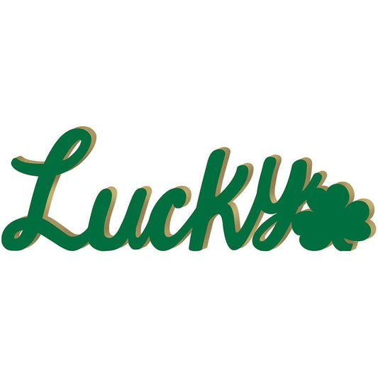 Lucky Script Sign