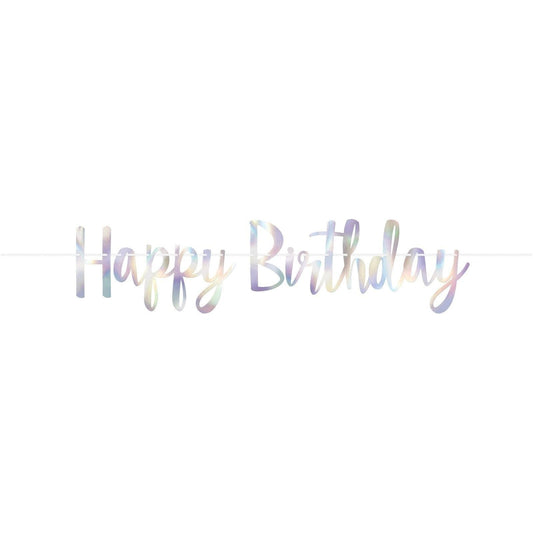 Luminous Letter Banner Kit Happy Birthday