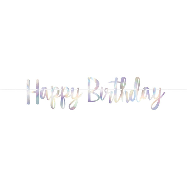 Luminous Letter Banner Kit Happy Birthday