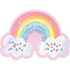 Magical Rainbow Birthday Large Novelty Invitations