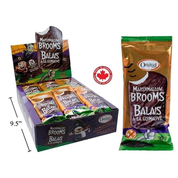 Marshmallow Brooms Candy