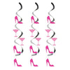 Martini And Heels Dizzy Danglers