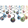 Marvel Avengers Powers Unite Tm Spiral Decorations