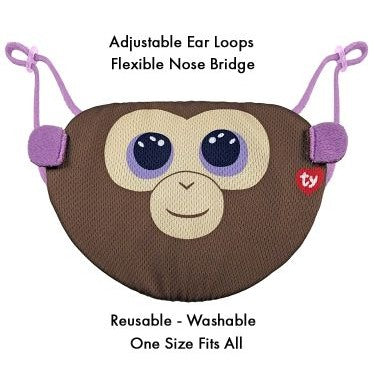 Mask - PPE Beanie Boo Coconut