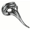 Mask - Venetian Long Nose Silver