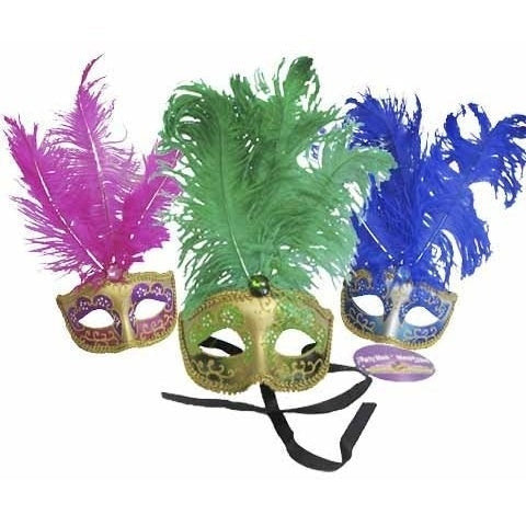 Mask - Venetian Painted W/Fth