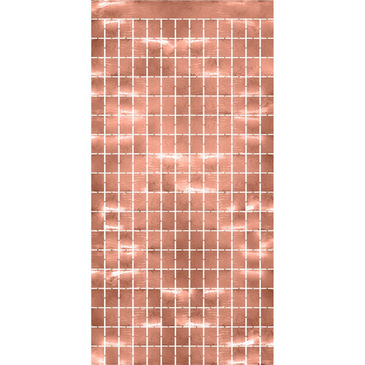 Metallic Square Curtain