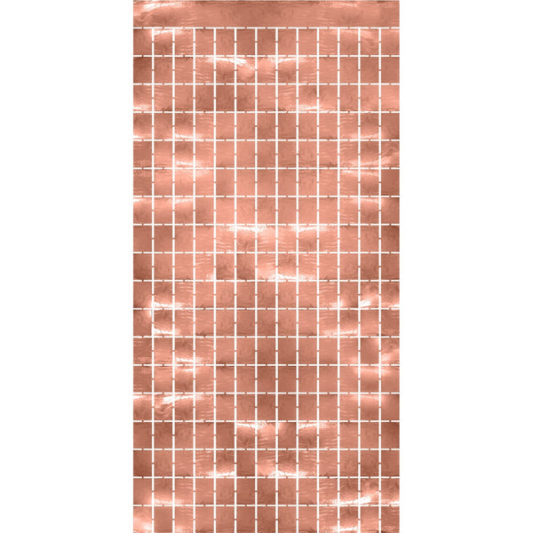 Metallic Square Curtain