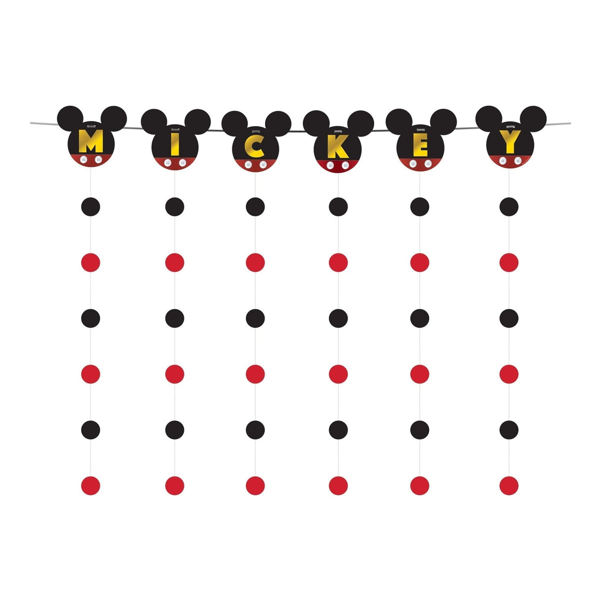 Mickey Mouse Forever Banner String Decoration Kit