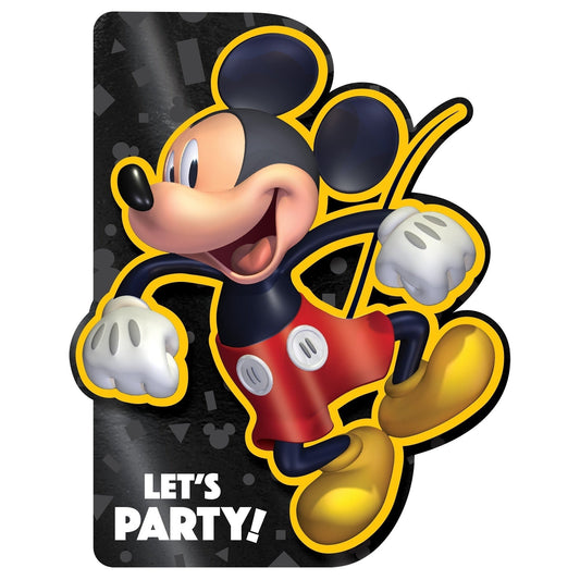Mickey Mouse Forever Deluxe Foil Invite