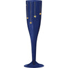 Midnight New Year's Eve Champagne Glasses, 5.5 Oz.