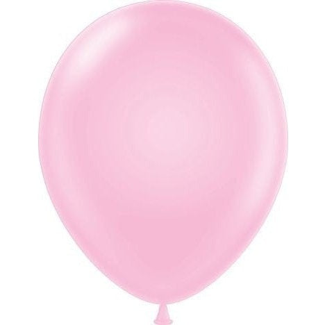 Mini Decorator 5" Tuftex Latex Balloons 50 Per Package Baby Pink