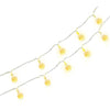 Mini Globes White Crackle Battery Operated Led String Lights
