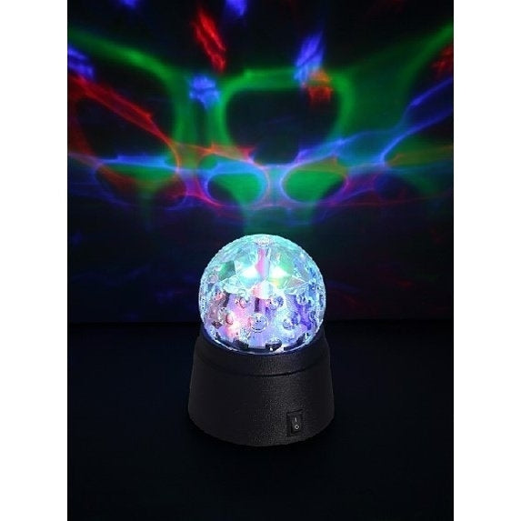 Mini Magic Crystal Ball Light Led Battery-Operated