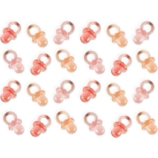 Mini Pacifier Favors - Pink, Multi