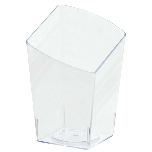 Mini Slanted Tumbler - Clear