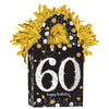 Mini Tote Balloon Weight - Sparkling Celebration 60Th Birthday