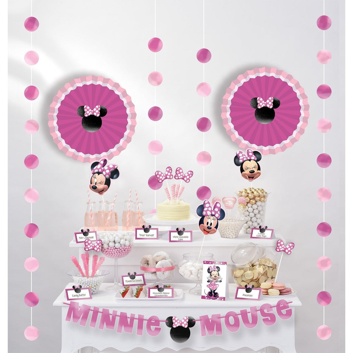 Minnie Mouse Forever Buffet Table Decorating Kit