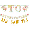 Mint To Be Jumbo Letter Banner Kit