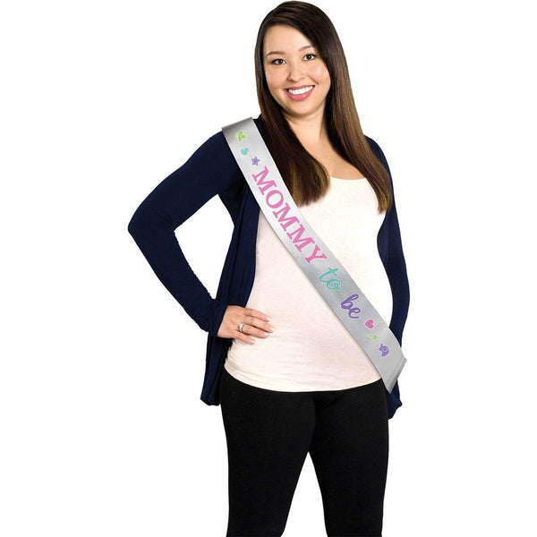 Mom-To-Be Foil Sash