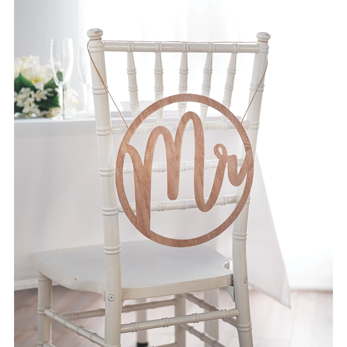 Mr. Chair Sign