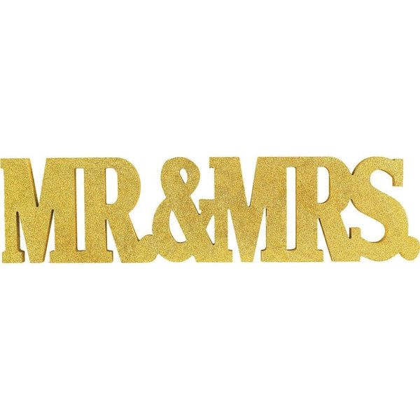 Mr. & Mrs. Glitter Standing Decoration