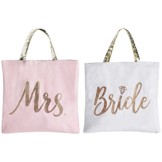 Mrs./Bride Reversible Tote Bag