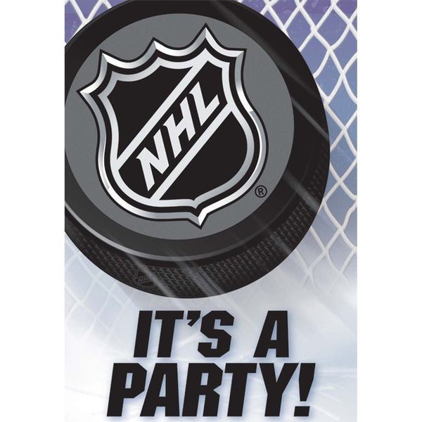 NHL Ice Time! Invitation & Thank You Card Set