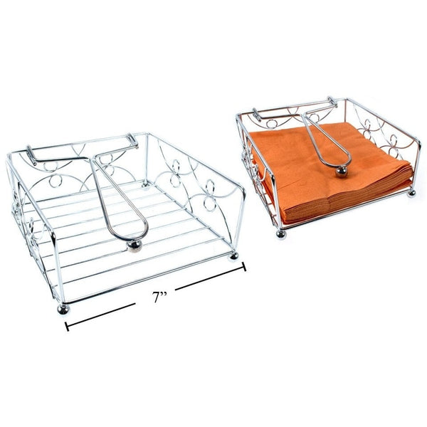 Luciano Chrome Wire Napkin Holder,