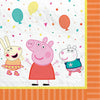 Peppa Pig Confetti Party Luncheon Napkin