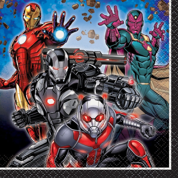 Avengers Beverage Napkins, 16 Count