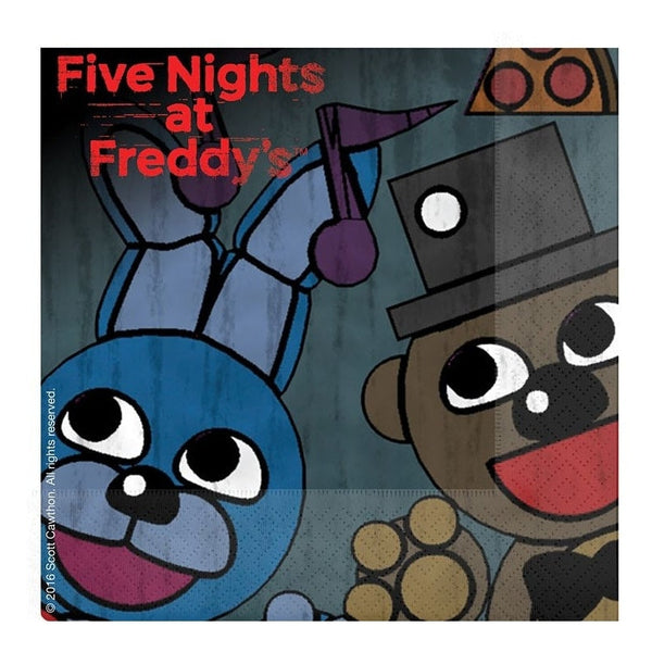 Beverage Napkin - Five Nights At Freddys
