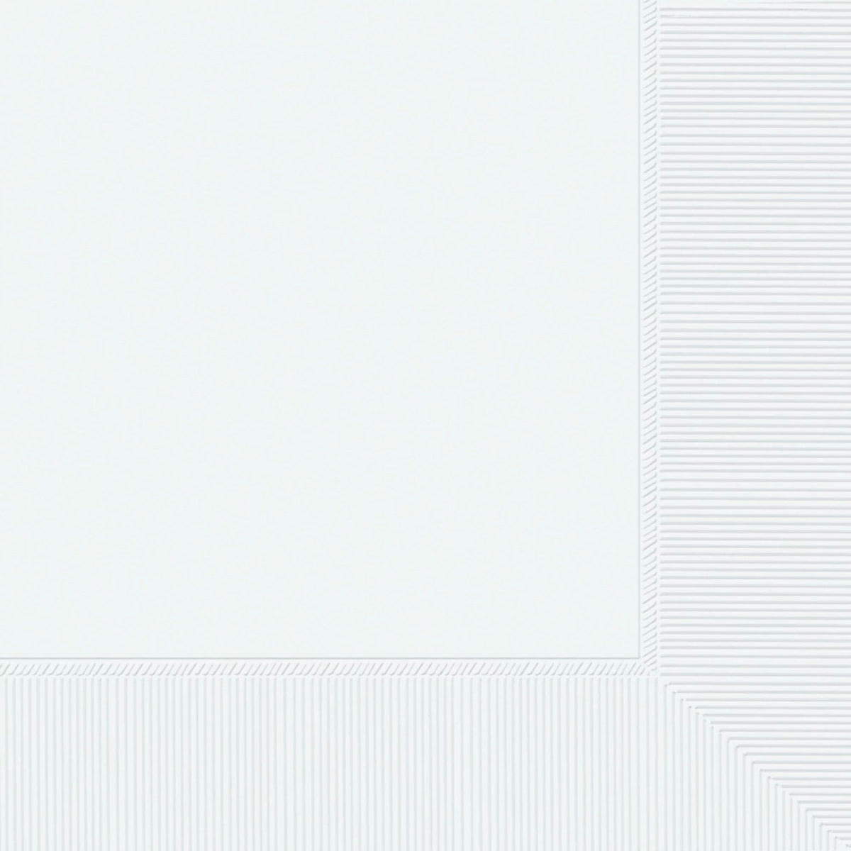 Beverage Napkins, 40 Count. - Frosty White