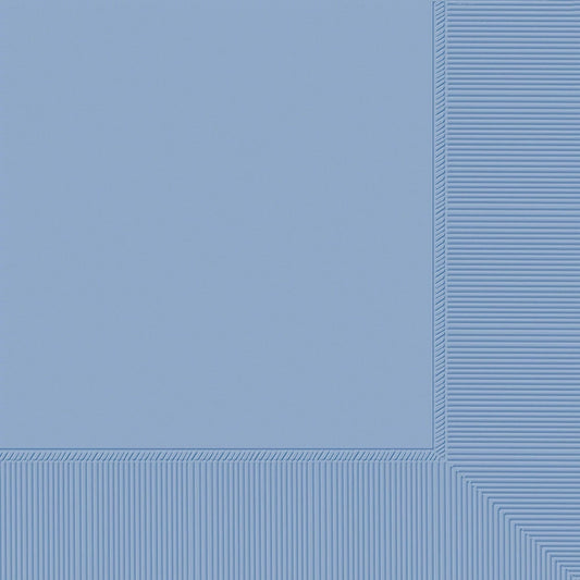 Beverage Napkins, 40 Count. - Pastel Blue