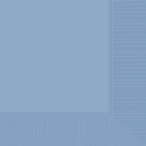 Beverage Napkins, 40 Count. - Pastel Blue