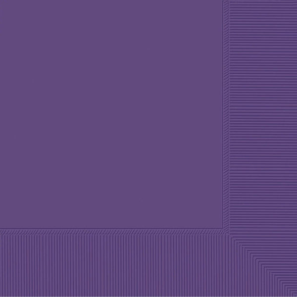 Beverage Napkins, 40 Count. - Purple