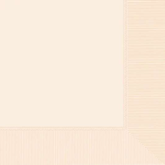 Beverage Napkins, 40 Count. - Vanilla Creme