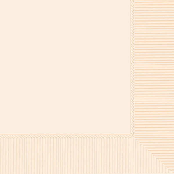 Beverage Napkins, 40 Count. - Vanilla Creme