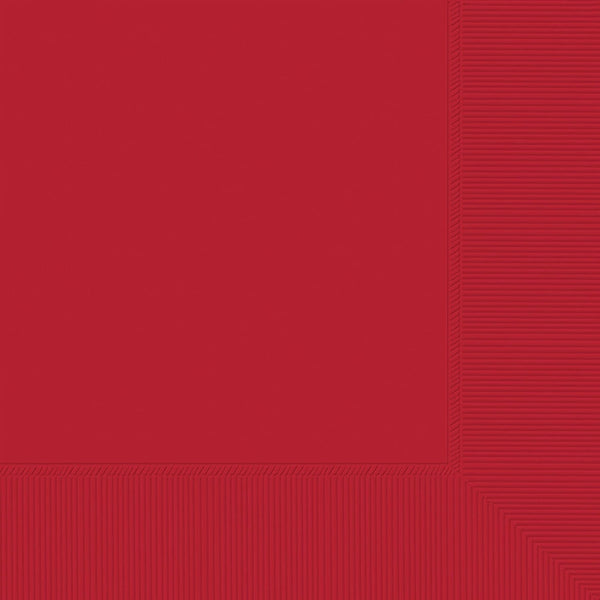Dinner Napkins, 40 Count. - Apple Red