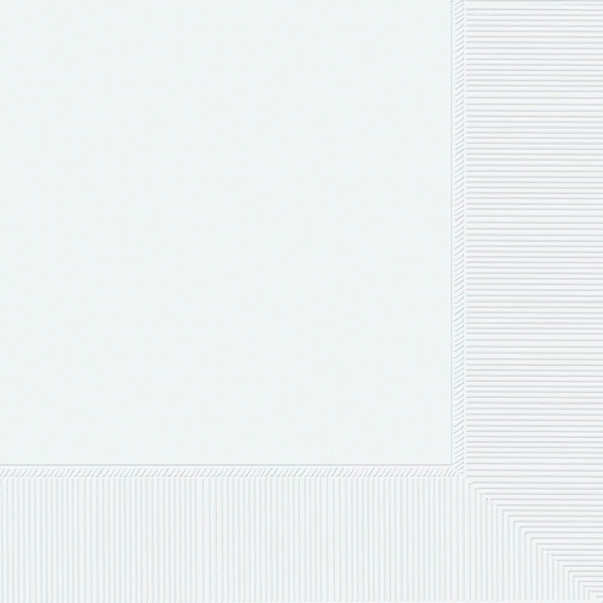 Dinner Napkins, 40 Count. - Frosty White