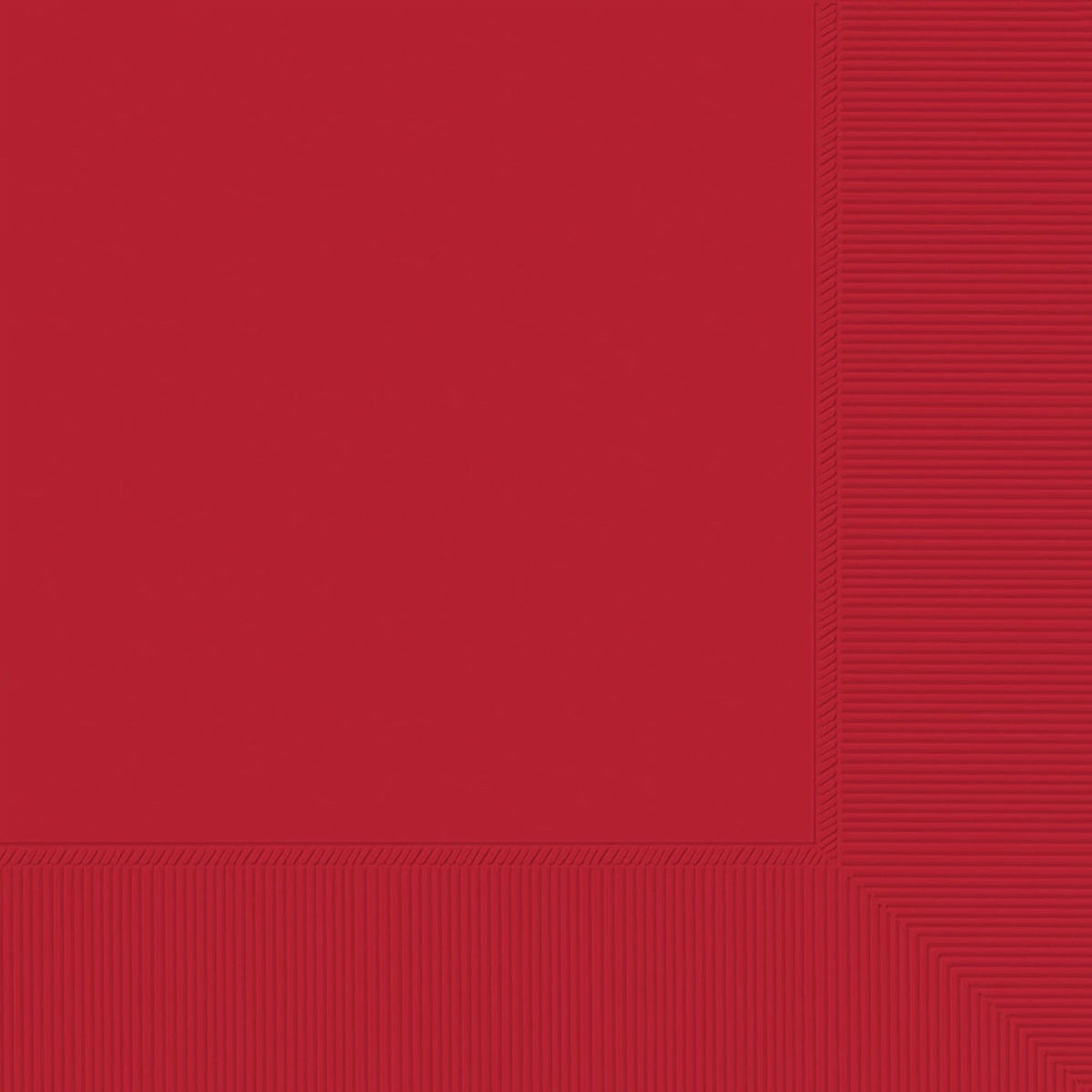 Luncheon Napkins, 40 Count. - Apple Red