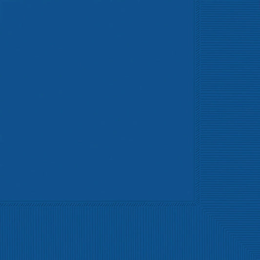 Luncheon Napkins, 40 Count. - Bright Royal Blue