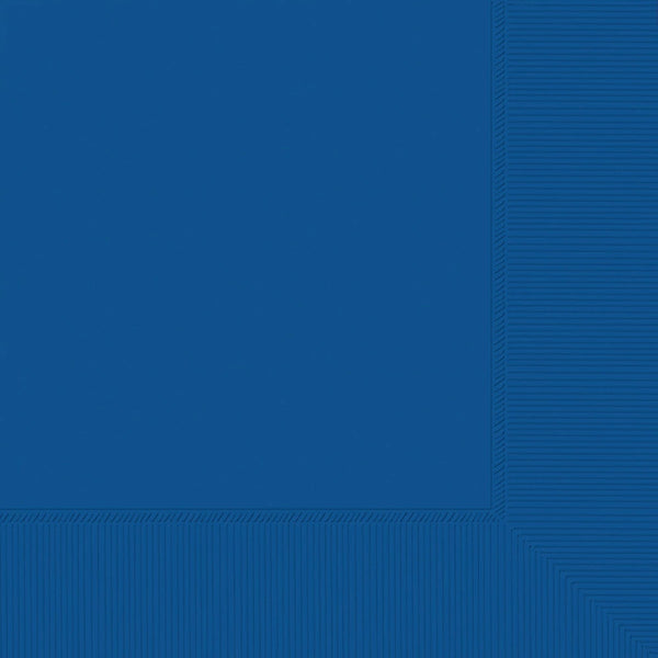 Luncheon Napkins, 40 Count. - Bright Royal Blue